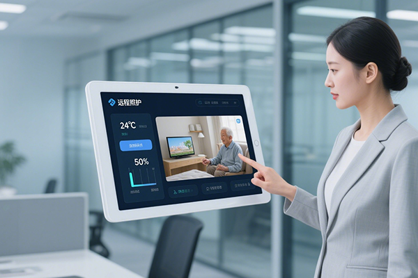 智慧养老平台界面展示